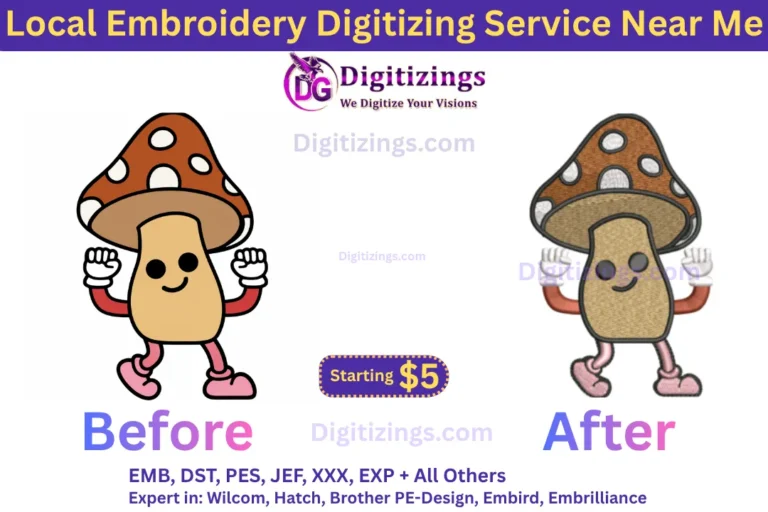 local embroidery digitizing service near me