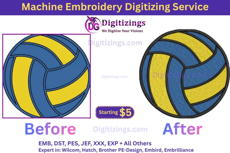 machine embroidery digitizing service