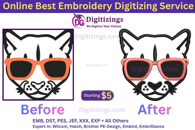 online best embroidery digitizing service