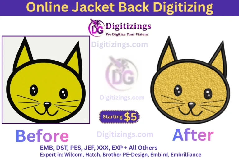 online jacket back digitizing