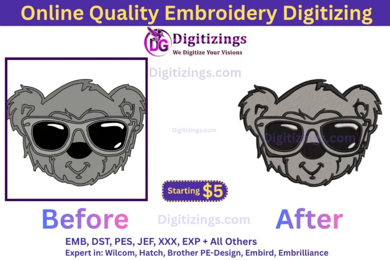 online quality embroidery digitizing