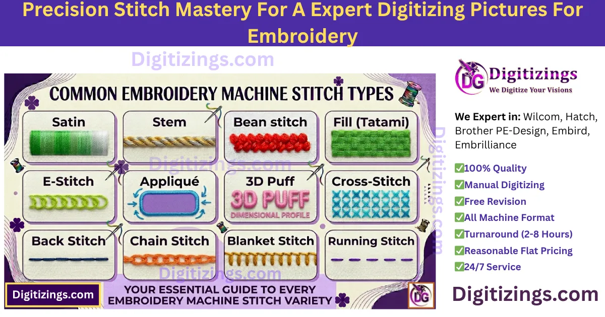 precision stitch mastery for a expert digitizing pictures for embroidery
