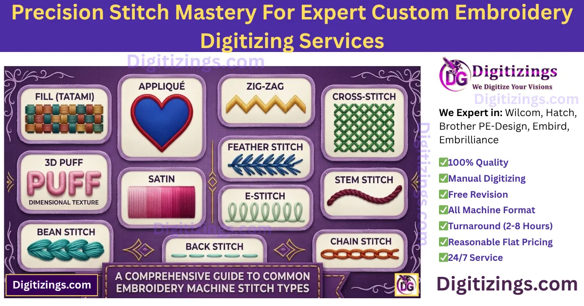 precision stitch mastery for expert custom embroidery digitizing services