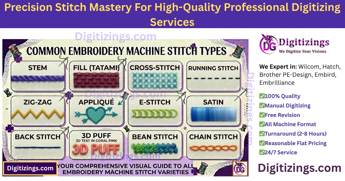 precision stitch mastery for high-quality professional digitizing services