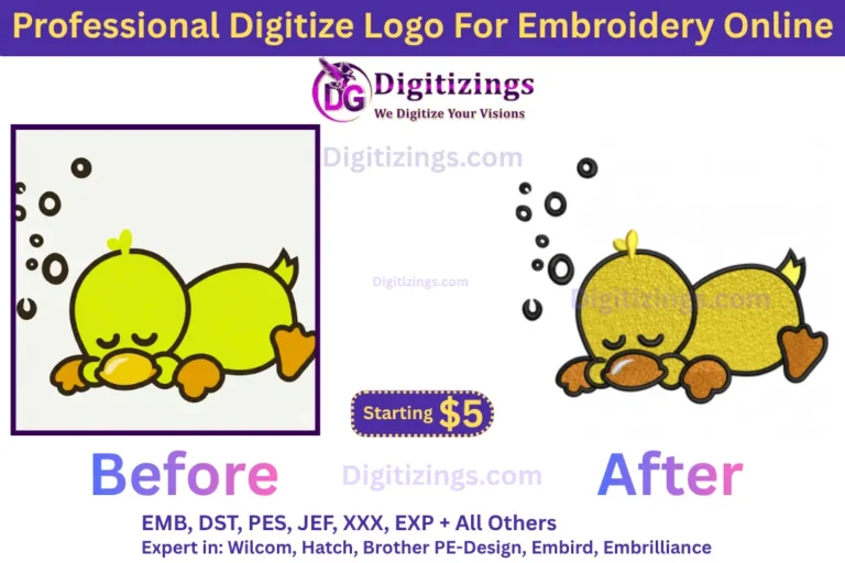 professional digitize logo for embroidery online