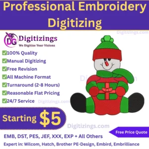 Professional Embroidery Digitizing