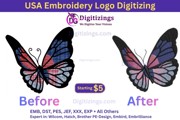usa embroidery logo digitizing