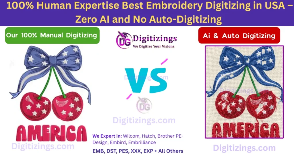 100% human expertise best embroidery digitizing in usa – zero ai and no auto-digitizing