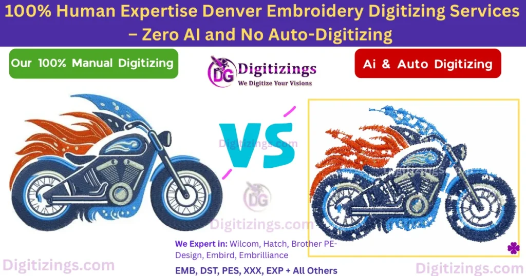 100% human expertise denver embroidery digitizing services – zero ai and no auto-digitizing