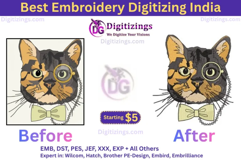 best embroidery digitizing india