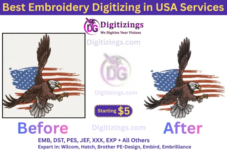 best embroidery digitizing in usa services