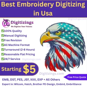 Best Embroidery Digitizing in Usa