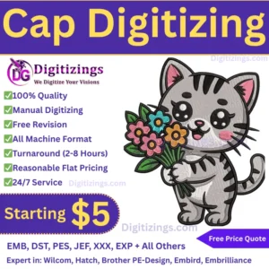 Cap Digitizing