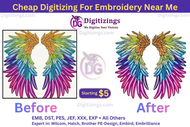 cheap digitizing for embroidery near me