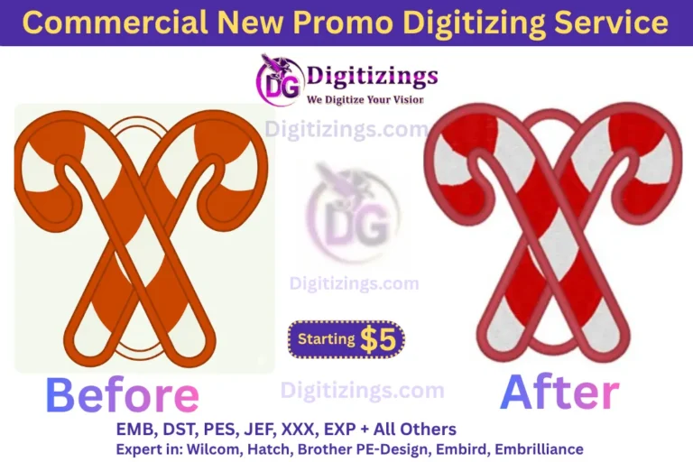 commercial new promo digitizing service