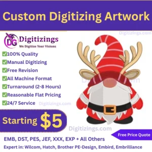 Custom Digitizing Artwork