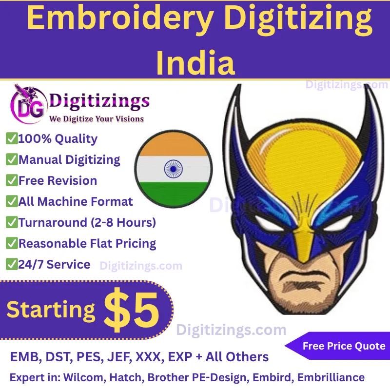 High quality embroidery digitizing india 1 embroidery digitizing india