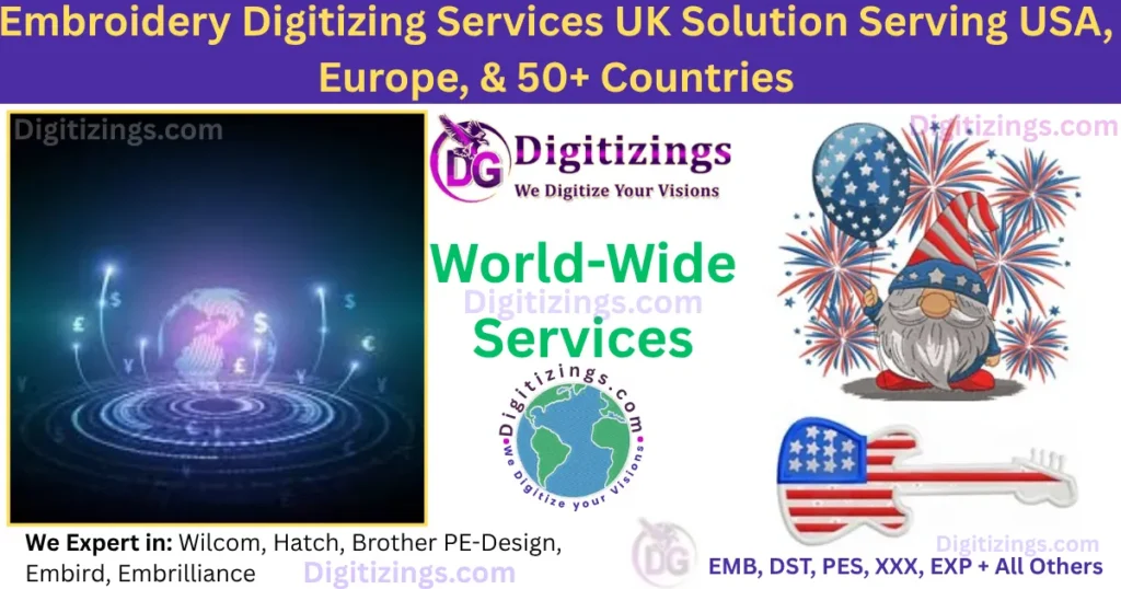 embroidery digitizing services uk solution serving usa, europe, & 50+ countries