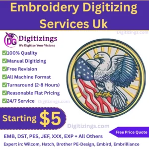 Embroidery Digitizing Services Uk