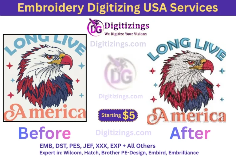 embroidery digitizing usa services