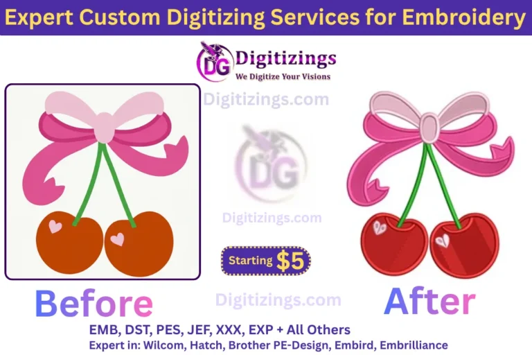 expert custom digitizing services for embroidery