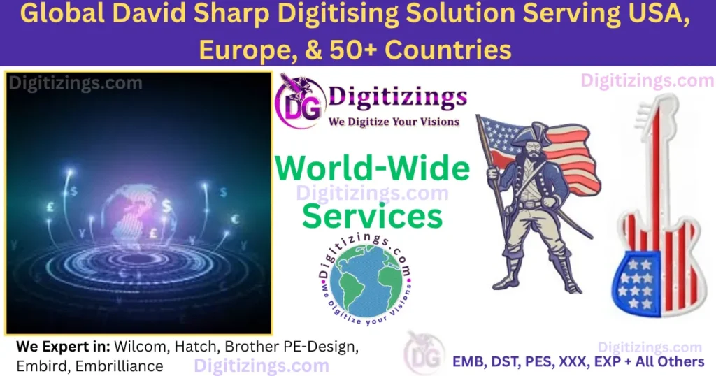 global david sharp digitising solution serving usa, europe, & 50+ countries