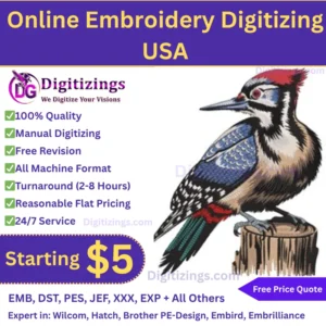 Online Embroidery Digitizing Usa