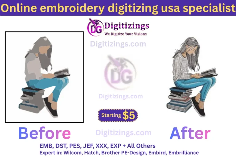 online embroidery digitizing usa specialist