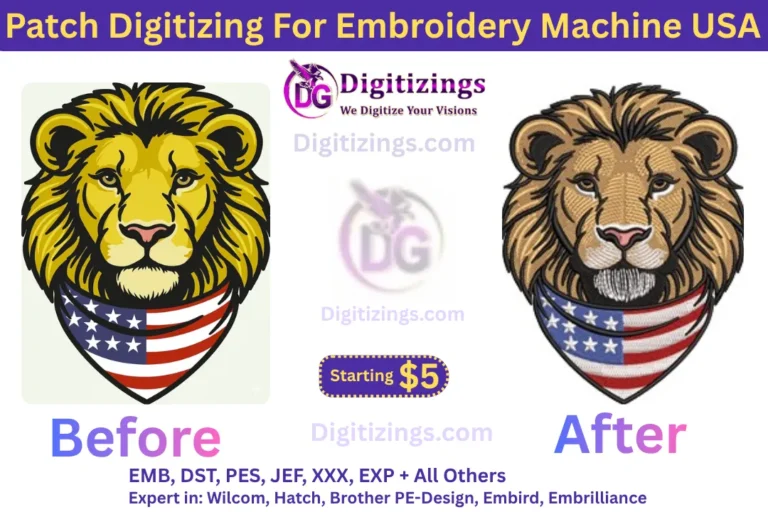 patch digitizing for embroidery machine usa