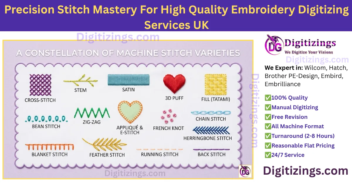 precision stitch mastery for high quality embroidery digitizing services uk