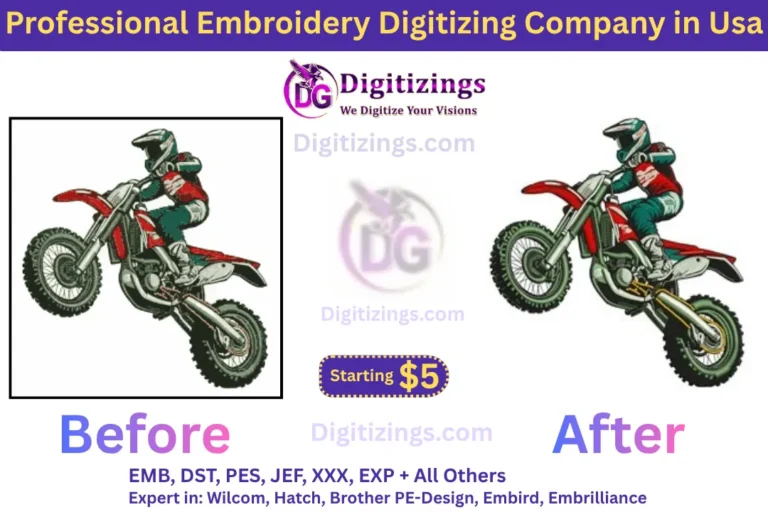 professional embroidery digitizing company in usa