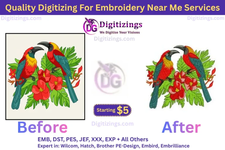 quality digitizing for embroidery near me services