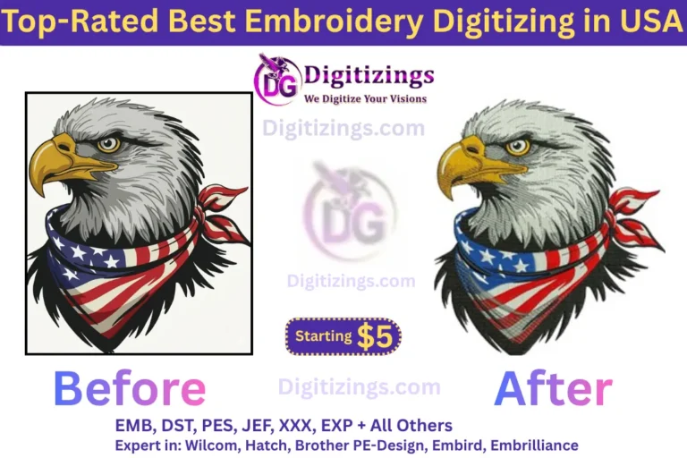 top-rated best embroidery digitizing in usa