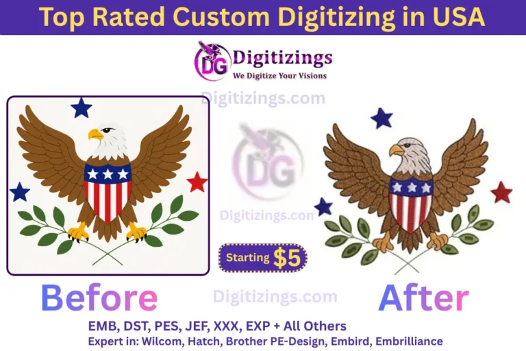 top rated custom digitizing in usa