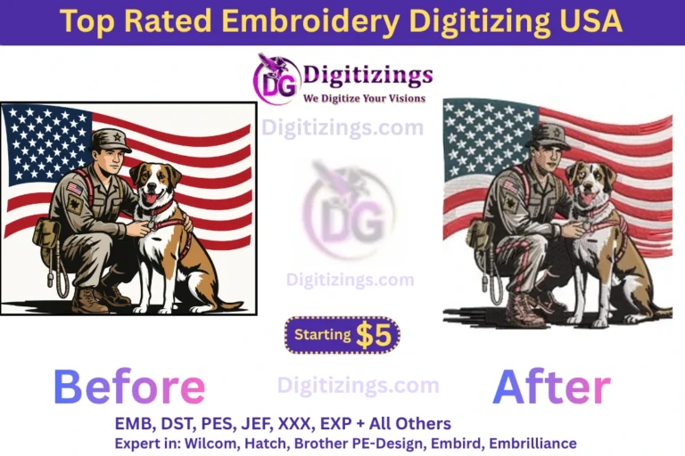 top rated embroidery digitizing usa