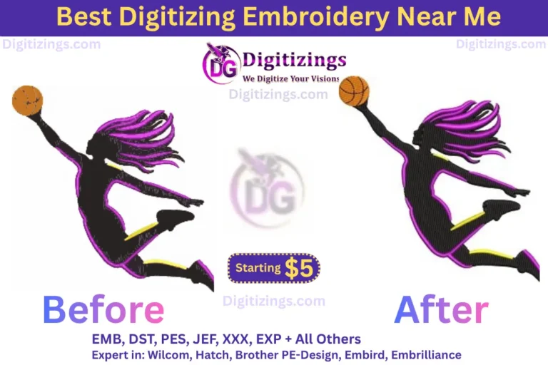 best digitizing embroidery near me
