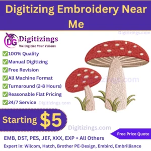 Digitizing Embroidery Near Me