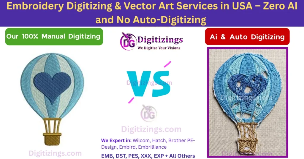 embroidery digitizing & vector art services in usa – zero ai and no auto-digitizing