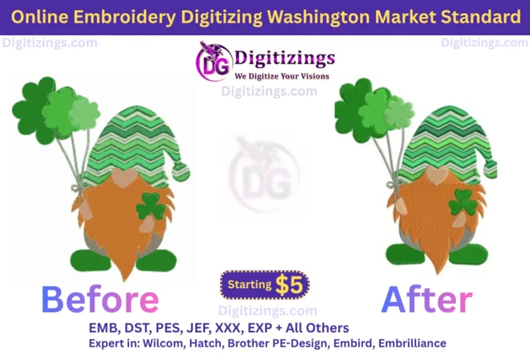 online embroidery digitizing washington market standard