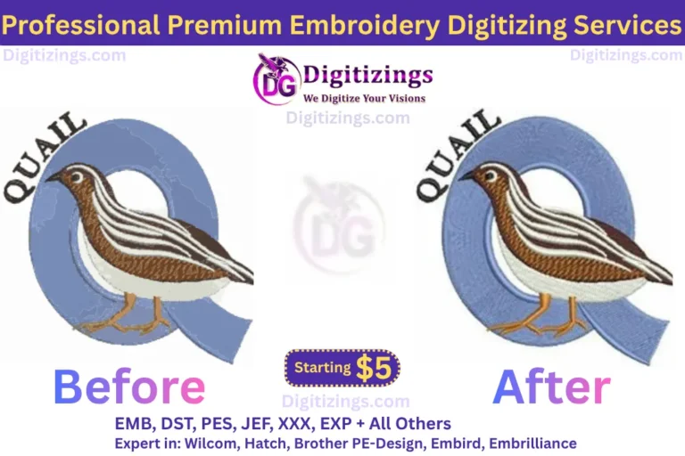 professional premium embroidery digitizing services