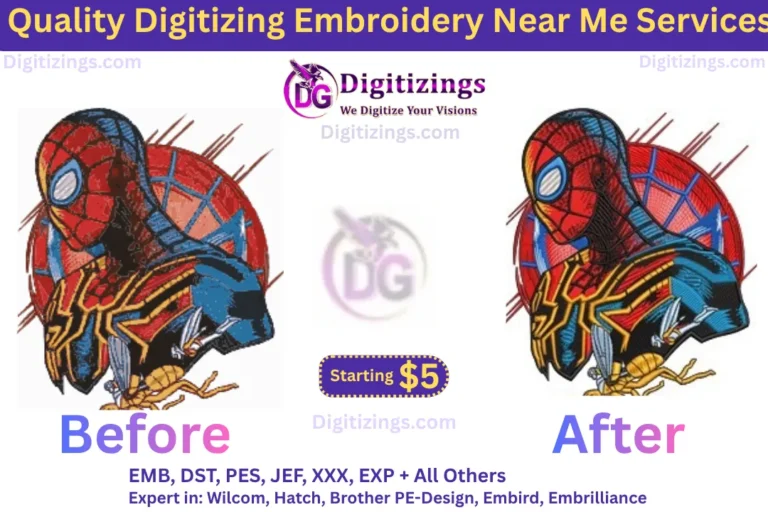 quality digitizing embroidery near me services