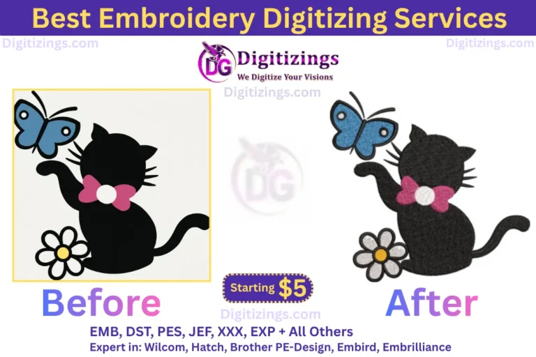 best embroidery digitizing services