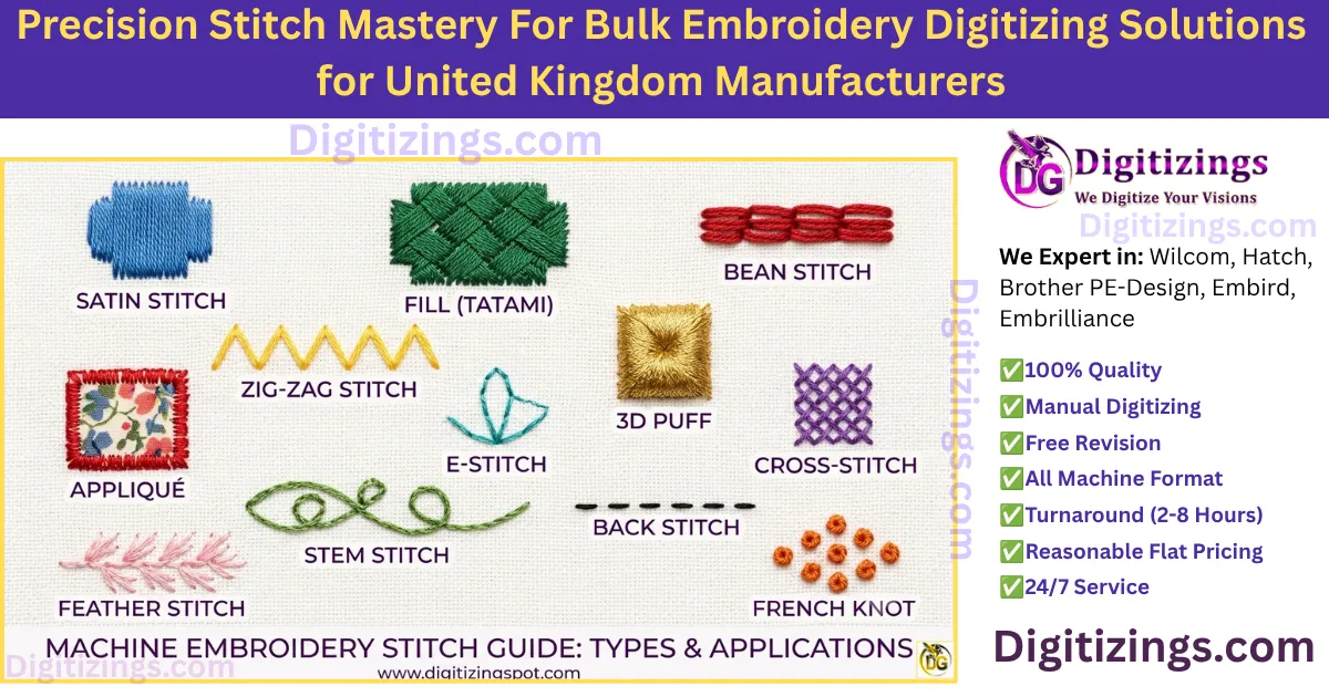 precision stitch mastery for bulk embroidery digitizing solutions for united kingdom manufacturers