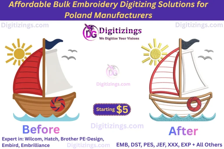affordable bulk embroidery digitizing solutions for poland manufacturers