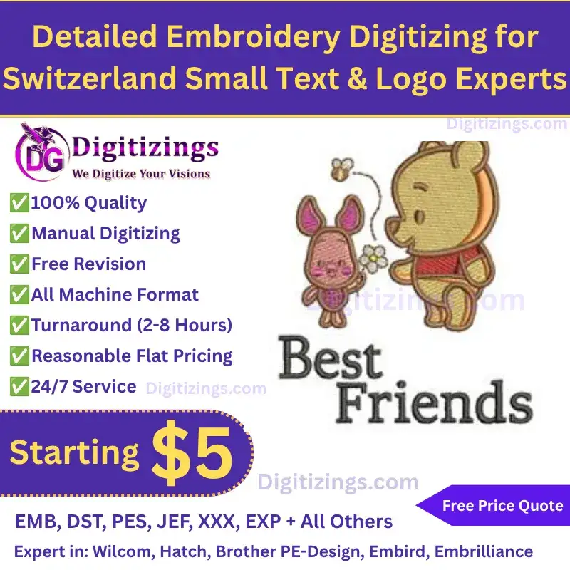 High-quality detailed embroidery digitizing for switzerland small text & logo experts 1 detailed embroidery digitizing for switzerland small text & logo experts