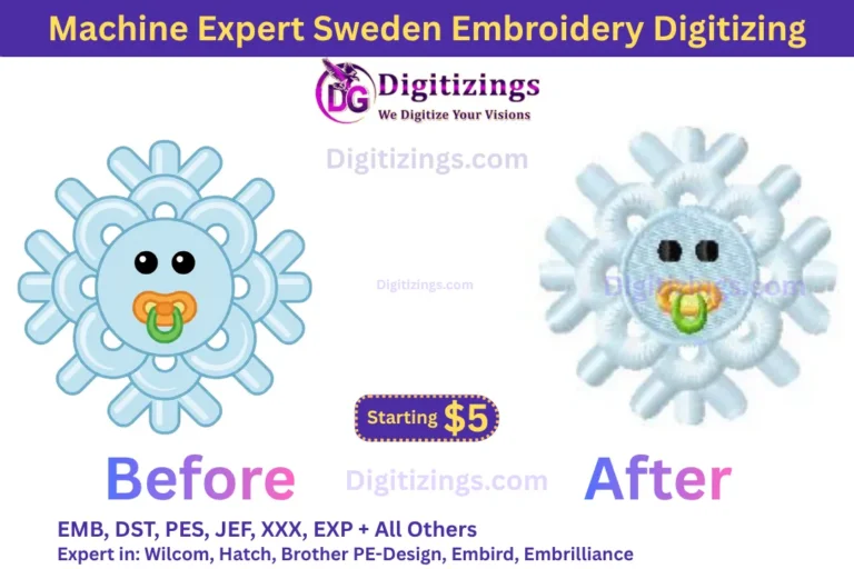 machine expert sweden embroidery digitizing