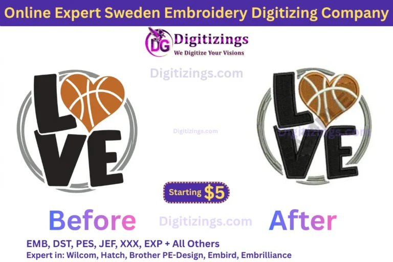 online expert sweden embroidery digitizing company
