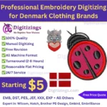 Digitizings # 1 professional online embroidery digitizing and vector services (1-4h delivery) provider company 23 professional embroidery digitizing for denmark clothing brands