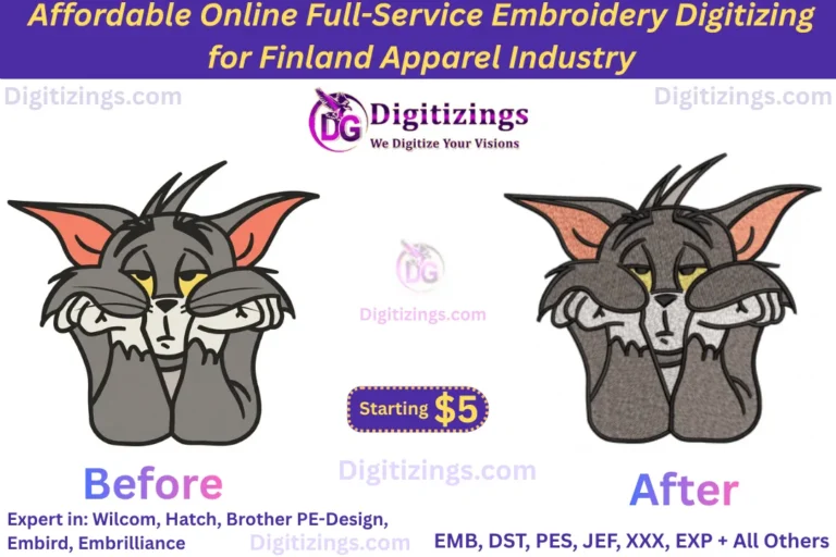 affordable online full-service embroidery digitizing for finland apparel industry