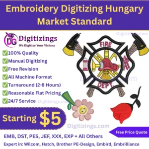 Embroidery Digitizing Hungary Market Standard